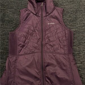 Columbia Women's Purple Quilted Vest